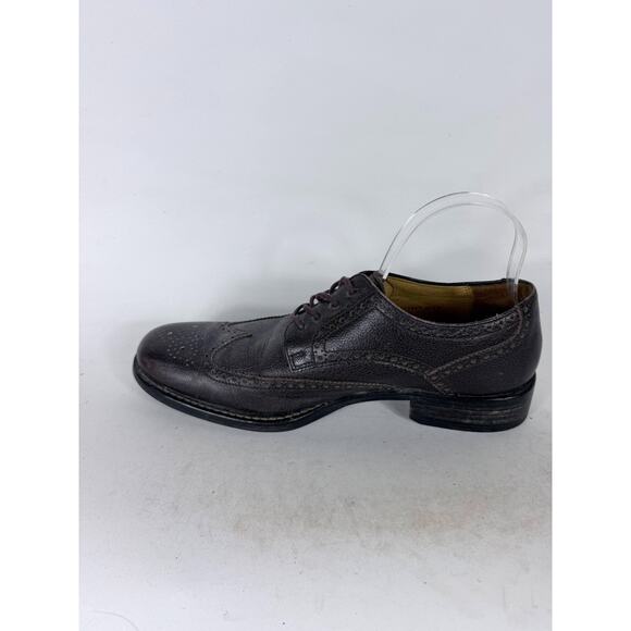 Cole Haan Oxford Dress Shoes Men\'s 9.5 Brown Leather Wing Tip Lace Up Casual main image 8